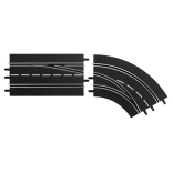 EXTENSÃO TROCA DE FAIXA CURVA PARA DIREITA PARA AUTORAMA CARRERA DIGITAL 1/24 E 1/32 20030365